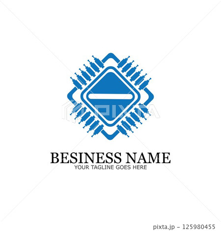 CPU processor line vector icon for websites and mobile flat design ,mini cpu icon flat style,mobile cpu vector,phone cpu illustration,basic cpu icon-vector 125980455