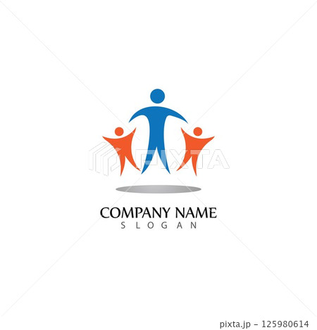 People Icon work group Vector 125980614