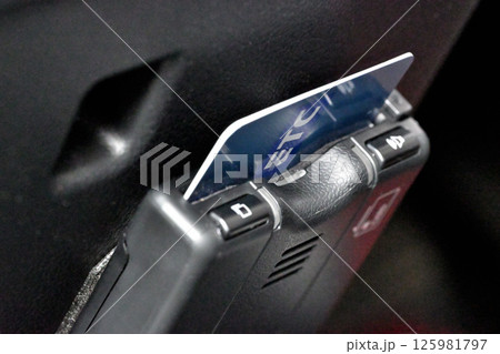 ETC車載器　ETCカード 125981797