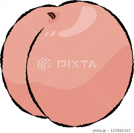 モモ（線画有） 125982322