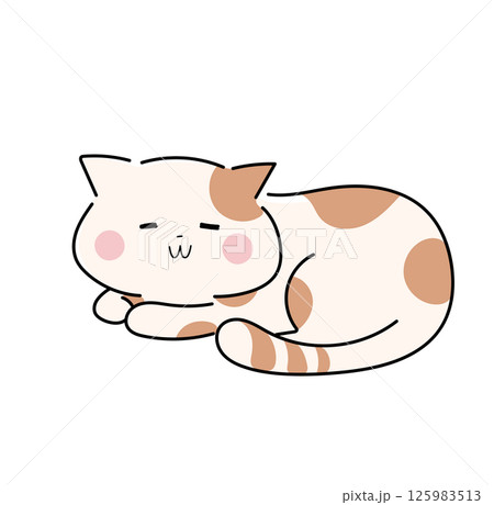 まったりとしているネコ 125983513