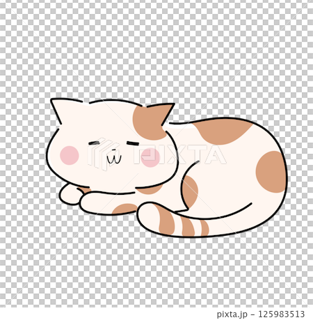 まったりとしているネコ 125983513