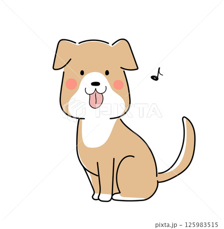 ゴキゲンなわんこ 125983515