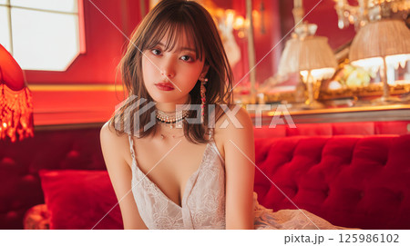 綺麗なキャバクラ嬢 125986102