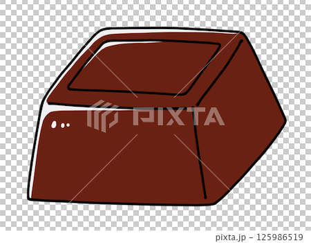 簡單、清淡的巧克力口味-純色 簡單、清淡的巧克力口味-純色 125986519