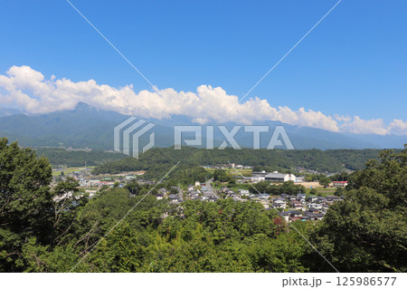 中川村の町並み（長野県中川村） 125986577