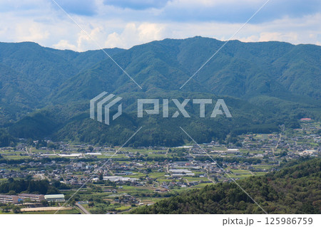 飯田市の街並み(長野県飯田市) 飯田市の街並み(長野県飯田市) 125986759