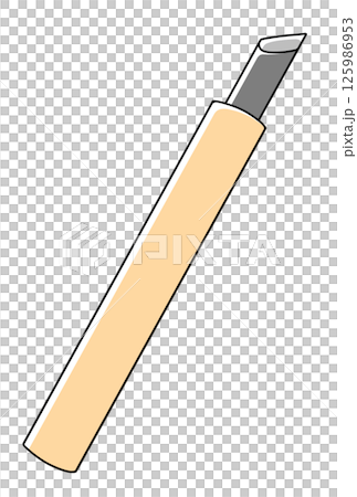 Loose and simple cutting blade, solid color 125986953