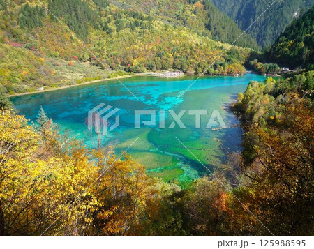 九塞溝の神秘の湖 九塞溝の神秘の湖 125988595