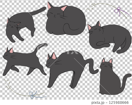 黒ねこ まとめ 125988666