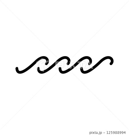 wave symbol icon 125988994