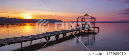 Exciting sunset  125989010