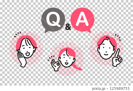 人物 疑問質問ファミリー 人物 疑問質問ファミリー 125989755