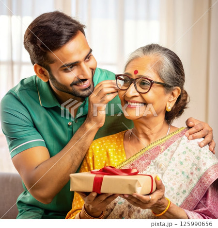 The Generous Son: A Token of Love. Generative AI 125990656