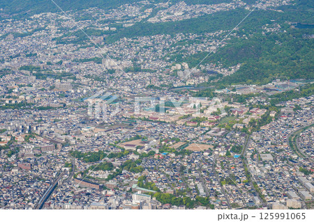 伊丹空港を離陸後、西宮～芦屋～神戸～明石海峡大橋 125991065