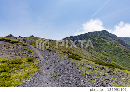 比羅夫コースから夏の羊蹄山山頂を目指す③ 125991101