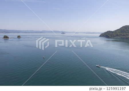 瀬戸内海の青い海 瀬戸内海の青い海 125991197