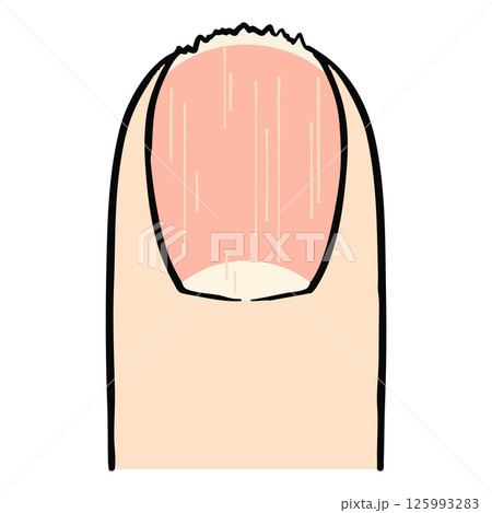 手書き_爪_ベクター素材_007 手書き_爪_ベクター素材_007 125993283