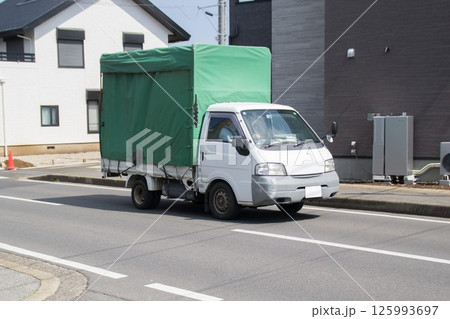 小型トラック　ホロ車 125993697