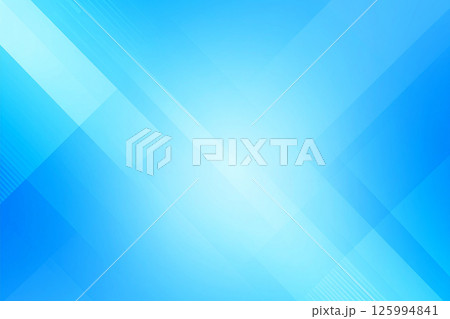 幾何学模様の青い背景　ビジネス　図形模様 125994841