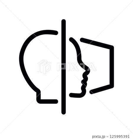 Profile Head Scan for Biometric Identification and Security 125995391