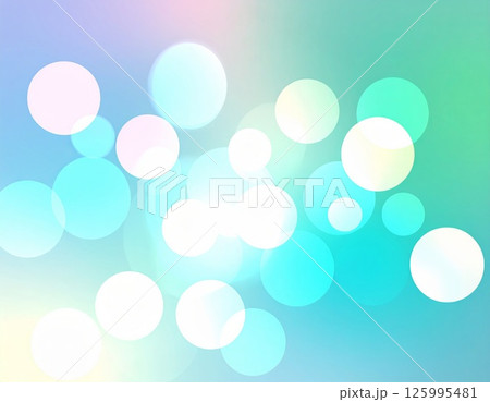 Abstract blurry light spots background for presentations, round bright light shapes 125995481