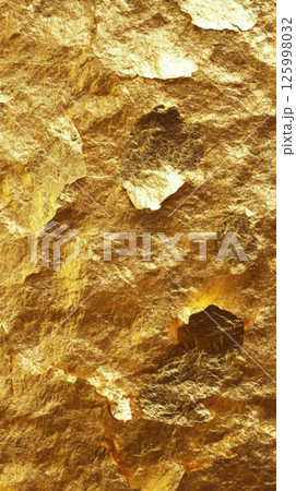 Golden Rock Texture: A Strikingly Beautiful Backdrop for Design 125998032