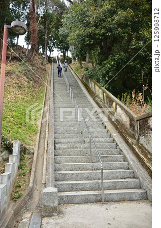 男山配水池への階段 男山配水池への階段 125998712