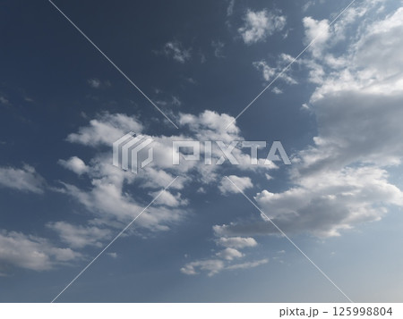 夕方の雲、東京の空 夕方の雲、東京の空 125998804
