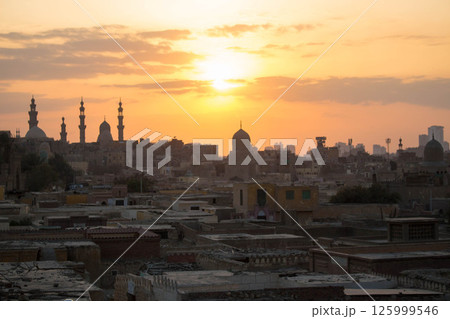 エジプトの夕焼け エジプトの夕焼け 125999546