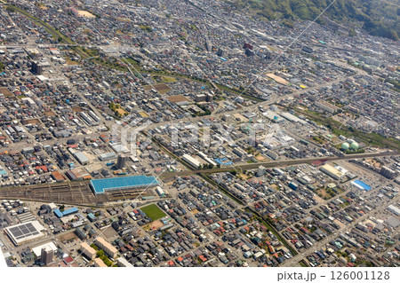 山形市深町付近を空撮 山形市深町付近を空撮 126001128