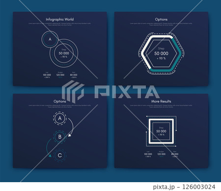 Vector graphics infographics with mobile phone. Template for creating mobile applications, workflow layout, diagram, banner, web design, business reports 126003024