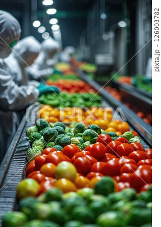 Fresh produce quality control in automated food processing facility for sustainable agriculture and healthy living Fresh produce quality control in automated food processing facility for sustainable agriculture and healthy living 126003782