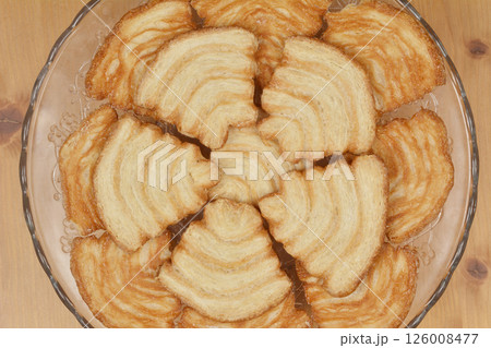 Palmier cookies 126008477