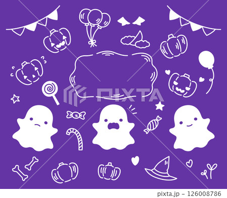 かわいいハロウィンセット 126008786