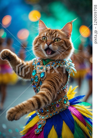 ねこのサンバカーニバル ねこのサンバカーニバル 126009708