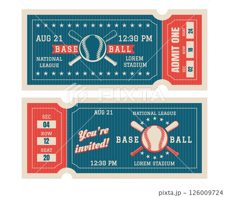 Baseball game tickets 126009724