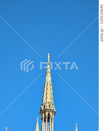 Spires of the Church of the Sacred Heart of Jesus Capuchin Church 126010646