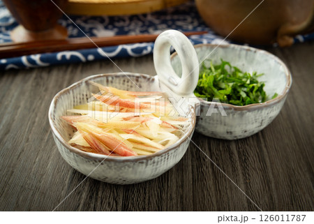 みょうがと大葉　薬味　和ハーブ 126011787