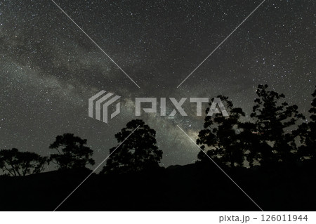 屋久島洋上アルプス　天の川(7月) 126011944