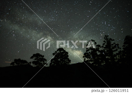 屋久島洋上アルプス 天の川(7月) 屋久島洋上アルプス 天の川(7月) 126011951