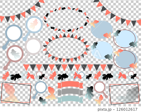 夏季金魚裝飾套裝 126012617