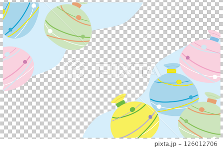 酷溜溜球向量插圖背景 126012706