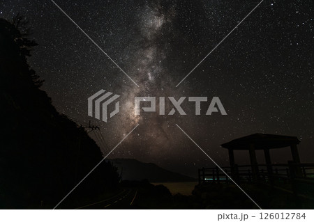 屋久島洋上アルプス　天の川(秋) 126012784