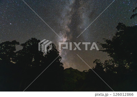 屋久島洋上アルプス 天の川(秋) 屋久島洋上アルプス 天の川(秋) 126012866