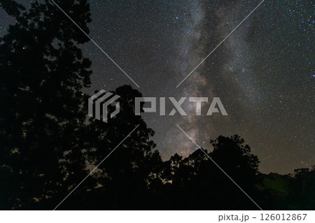 屋久島洋上アルプス　天の川(秋) 126012867