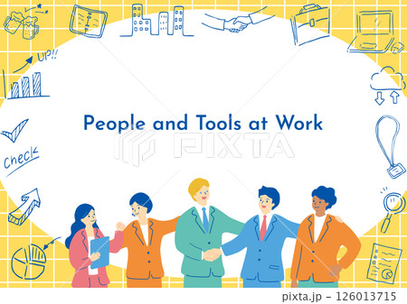 ビジネスシーン　イラスト 126013715