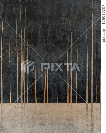 A dense forest with tall trees, lush foliage, and a misty atmosphere, creating a serene and mysterious ambiance. A dense forest with tall trees, lush foliage, and a misty atmosphere, creating a serene and mysterious ambiance. 126016207