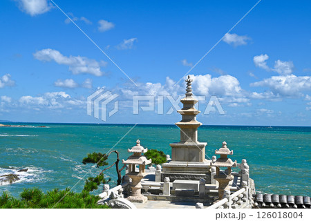 【韓国/釜山】海岸沿いに建つ寺院・海東龍宮寺 126018004