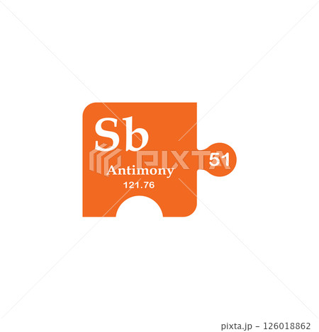 chemical symbol for antimony. chemical symbol for antimony. 126018862